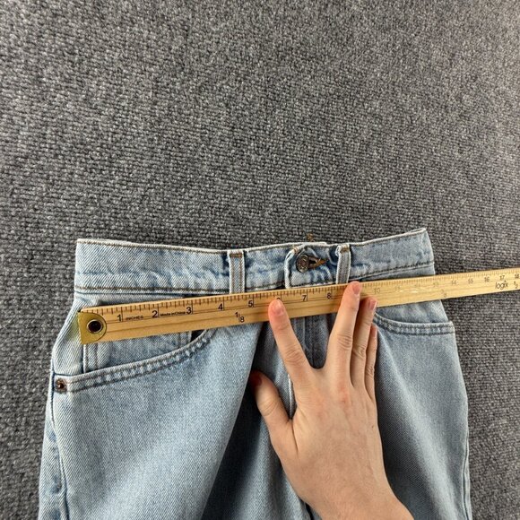 VTG Levi’s 512 Women Light Wash Denim Jeans Slim Fit Tapered Leg USA ACTL 25X28 - Picture 16 of 16